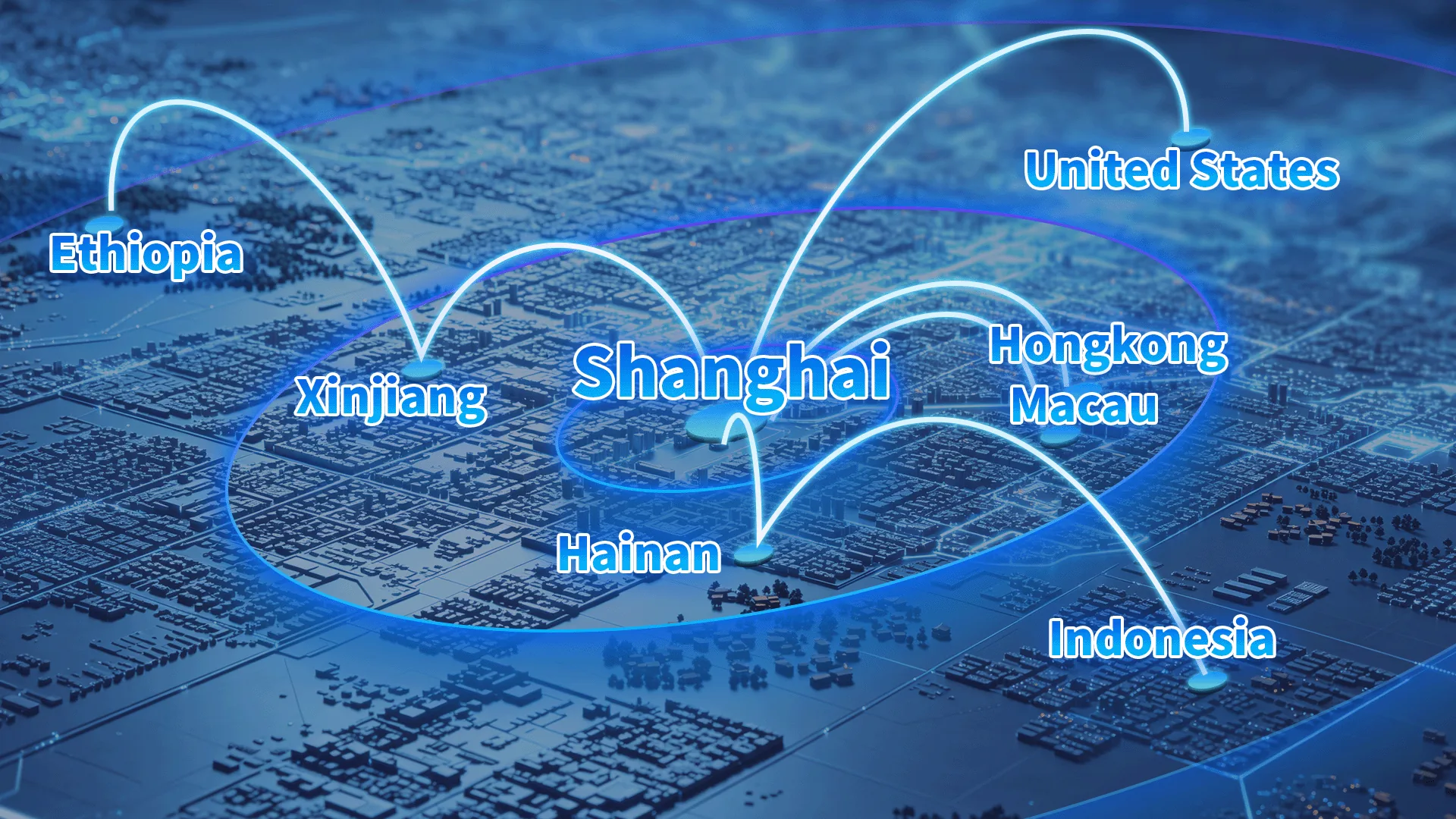 KEDU China Coverage Map